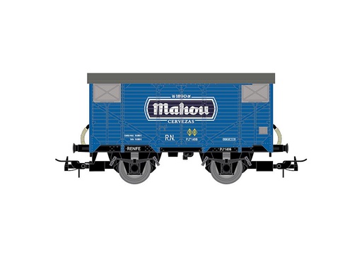 [ELECTROTREN HE6055  ] ELECTROTREN HE6055   H0  R.N., wagon de marchandises couvert à 2 essieux PJ 