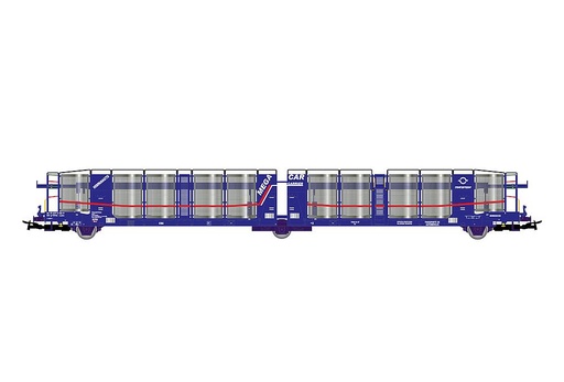 [ELECTROTREN HE6067  ] ELECTROTREN HE6067   H0  TRANSFESA/POOL HISPANAUTO, camion à 3 essieux. Wagon de transport de voitures Laeks 