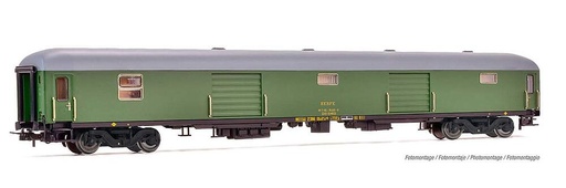 [ELECTROTREN HE4002  ] ELECTROTREN HE4002  1/87   RENFE, chariot à bagages D11-11400, vert 
