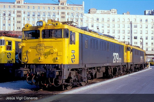 [ELECTROTREN HE2006D  ] ELECTROTREN HE2006D  1/87   RENFE, locomotive électrique série 279, taxi 
