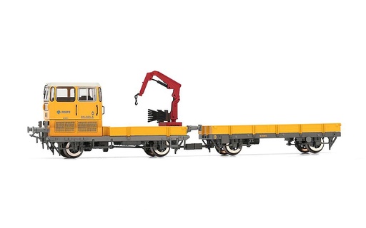 [ELECTROTREN HE2008D  ] ELECTROTREN HE2008D  1/87   RENFE, locomotive diesel, KLV 53, jaune 