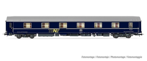 [JOUEF HJ4161  ] JOUEF HJ4161  1/87   SNCB, voiture-lits T2 , CIWL avec logo TEN 