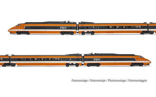 [JOUEF HJ2425  ] JOUEF HJ2425   H0  SNCF, set de 4 pièces, TGV Sud-Est 