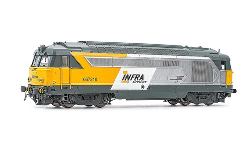 [JOUEF HJ2448S  ] JOUEF HJ2448S   H0  SNCF, locomotive diesel BB 67210, avec son numérique 