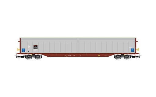 [JOUEF HJ6272  ] JOUEF HJ6272   H0  F-ERSA, wagon à 4 essieux. Wagon à parois coulissantes Habbiss 