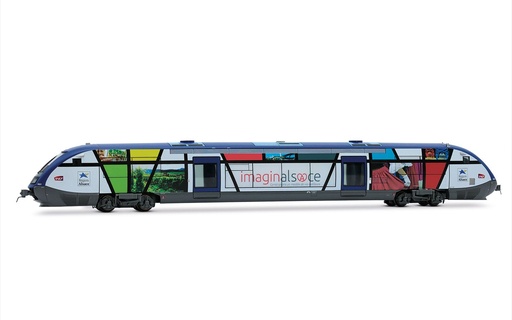 [JOUEF HJ2436  ] JOUEF HJ2436 H0 SNCF  X73500 Imaginalsace  automotrice diesel version anlogique