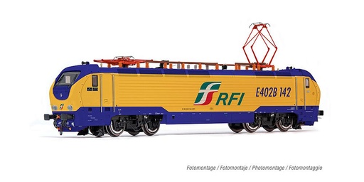 [RIVAROSSI HR2905  ] RIVAROSSI HR2905  1/87   FS RFI, Locomotive électrique E.402B, jaune/bleu 