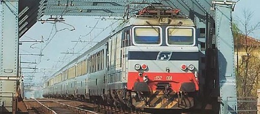 [RIVAROSSI HR2699  ] RIVAROSSI HR2699  1/87   FS, Locomotive électrique série E.652 004 Locomotive de présérie 