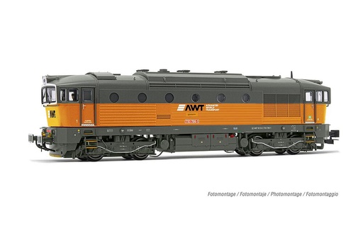 [RIVAROSSI HR2928  ] RIVAROSSI HR2928   H0  AWT, locomotive diesel Rh. D.753.7 