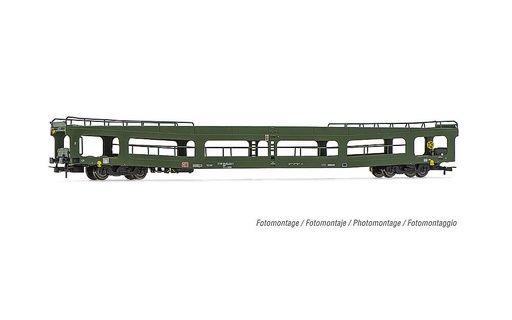 [RIVAROSSI HR4381  ] RIVAROSSI HR4381   H0  DB AG, Wagon de transport de voitures DDm 916 