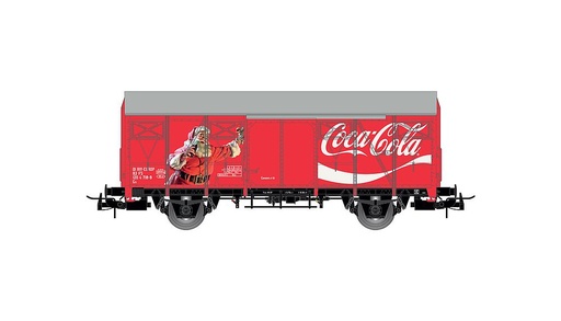 [RIVAROSSI HR6610  ] RIVAROSSI HR6610   H0  FS, wagon de marchandises couvert à 2 essieux Gs avec parois en plaques 