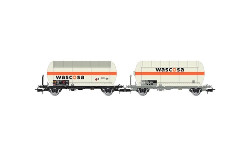 [RIVAROSSI HR6622  ] RIVAROSSI HR6622   H0  CFF, Coffret de 2 wagons à 2 essieux. Wagon-citerne à gaz 