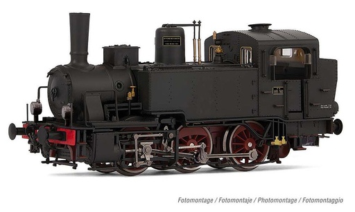 [RIVAROSSI HR2789  ] RIVAROSSI HR2789  1/87   FS, locomotive à vapeur Gr. 835, lampes électriques, petite pompe Westinghouse 