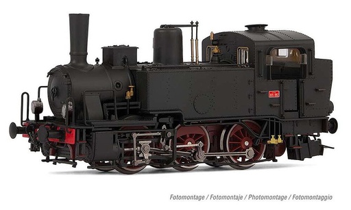 [RIVAROSSI HR2790  ] RIVAROSSI HR2790  1/87   FS, locomotive à vapeur Gr. 835, lampes électriques, grande pompe Westinghouse 
