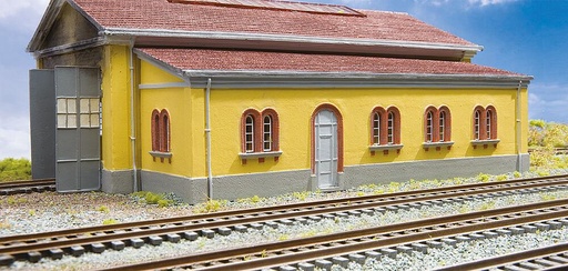 [RIVAROSSI HC8021  ] RIVAROSSI HC8021  1/87   Rivarossi (H0 1:87) Extension de la remise à locomotives 