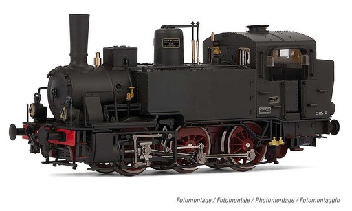 [RIVAROSSI HR2788S  ] RIVAROSSI HR2788S  1/87   FS, locomotive à vapeur Gr. 835, lampes à huile, boîte à eau 