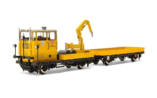 [RIVAROSSI HR2911D  ] RIVAROSSI HR2911D  1/87   DB AG, Voiture automobile rouge KLV 53 jaune, logo DB AG 