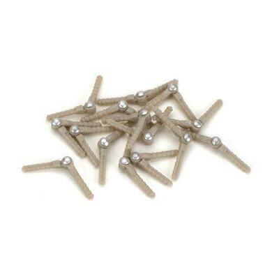 [Occre 17015  ] Charnière gouvernail (timon) 3x20mm  par 3 Occre 17015