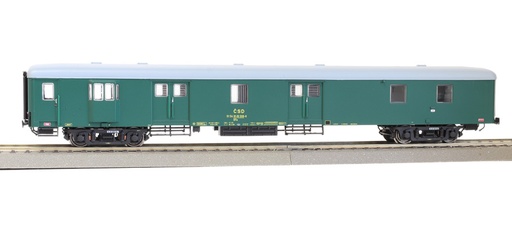 [IGRA Model 97210015  ] IGRA Model 97210015   H0 Fourgon à bagages avec boîte postale DFa Plzeň IV. epocha  IV.