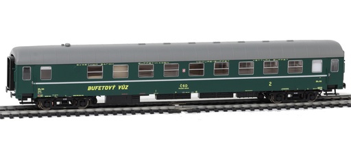 [IGRA Model 97110056  ] IGRA Model 97110056   H0 Voiture-buffet BRa Praha IIIe époque III.