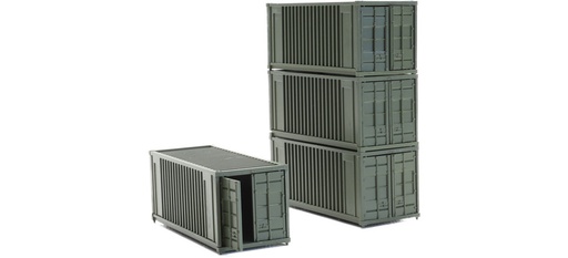 [IGRA Model 66818179  ] IGRA Model 66818179   H0 4-pièces Container militaire V.