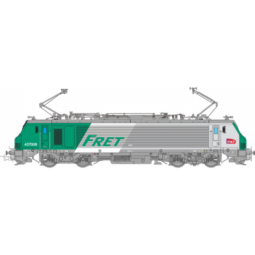 [OS 3702] BB 437006 FRET SNCF Ep VI logo Carmillon OsKar International