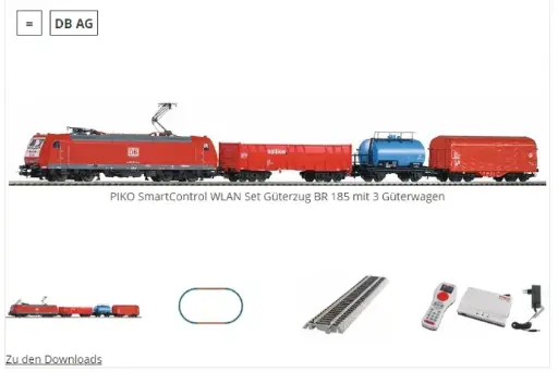 Coffret de départ digital SmartControl WLAN MDSE BR185 ép VI Piko 59015    