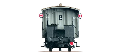 [Brawa 2230  ] Brawa 2230 H0 Garde-corps queue de train 2 essieux 