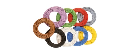 [Brawa 32405  ] Brawa 32405 Fil de décodeur 0,05mm² 10m bl 