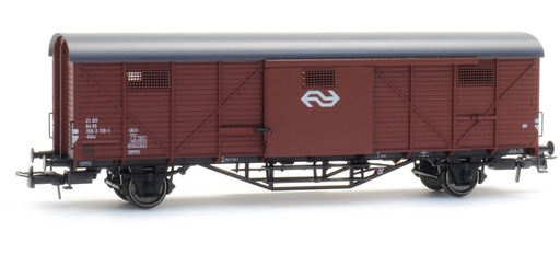 [Artitec 20.310.07  ] Wagon de marchandises couvert Hongaar Gbls 118-1 brun, IV H0 NS wagon couvert 'Hongaar', brun IV Artitec 20.310.07  