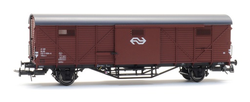 [Artitec 20.311.07  ] Wagon de marchandises couvert Hongaar Hbcs 004-4 brun, IV H0 NS wagon couvert 'Hongaar', brun IV Artitec 20.311.07  