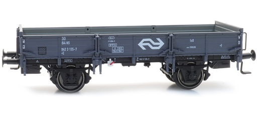 [Artitec 20.317.04-2  ] NS Wagon à bords bas Sand 135-7 Depot Crailoo IV H0 NS wagon à bords bas 135-7 IV Artitec 20.317.04-2  
