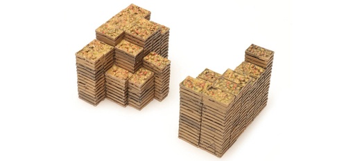 [Artitec 28.121  ] Chargement : Caisses de fruits (aussi f/CHD) H0 1:87 Modèle fini en résine, peint Artitec 28.121  