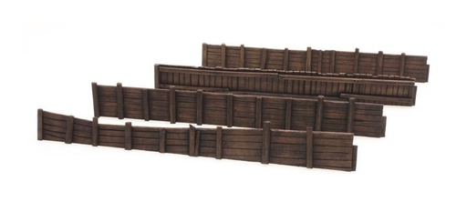 [Artitec 10.333  ] Mur de quai en bois H0 1:87 Kit en résine (PU), non peint Artitec 10.333  