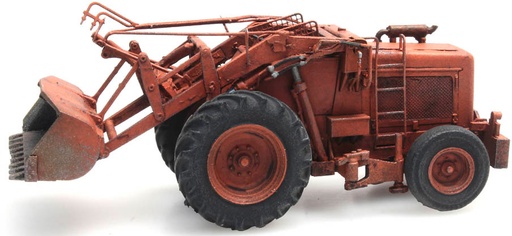 [Artitec 10.362  ] Bischoff Polytrac avec godet H0 1:87 Kit en résine (PU), non peint Artitec 10.362  