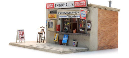 [Artitec 10.416  ] Salle de boisson H0 1:87 Kit de construction en résine et pièces gravées, non peintes Artitec 10.416  