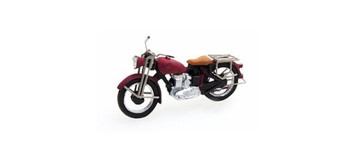 [Artitec 387.05-RD  ] Moto Triumph rouge H0 1:87 Modèle fini en résine, peint Artitec 387.05-RD  