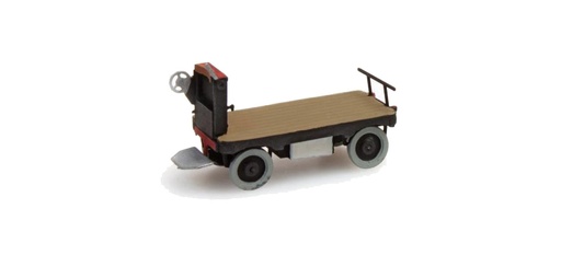 [Artitec 387.31-BK  ] Diable électrique pour quai de gare noir H0 1:87 Modèle fini en résine, peint Artitec 387.31-BK  