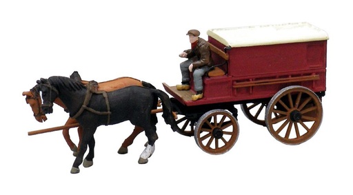 [Artitec 387.64  ] Voiture de ferme fermée H0 1:87 Modèle fini en résine, peint Artitec 387.64  