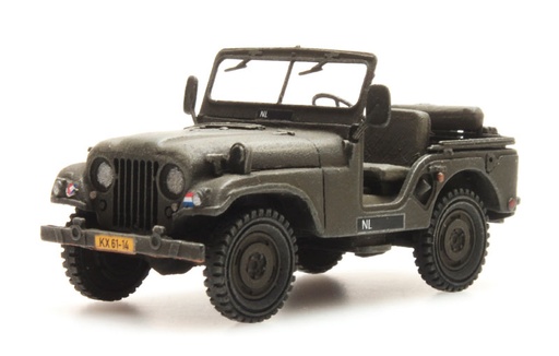 [Artitec 387.169  ] NL Nekaf Jeep H0 1:87 Modèle fini en résine, peint Artitec 387.169  