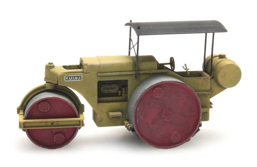 [Artitec 387.273  ] Rouleau "Kaelble" jaune H0 1:87 Modèle fini en résine, peint Artitec 387.273  