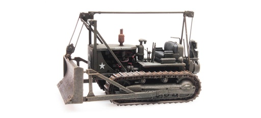 [Artitec 387.338  ] Bouteur sur chenilles US D7 H0 1:87 Modèle fini en résine, peint Artitec 387.338  