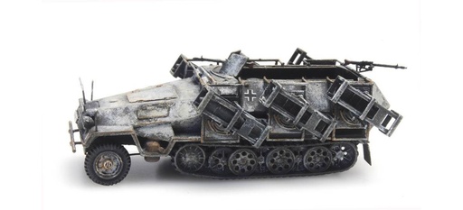 [Artitec 387.403  ] WM Sd.Kfz. 251/1 Ausf. B avec cadre de projection, hiver H0 1:87 Modèle fini en résine, peint Artitec 387.403  