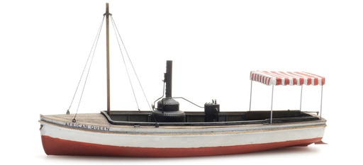 [Artitec 387.461  ] Bateau à vapeur Ligne de flottaison (109mm) H0 1:87 Modèle fini en résine, peint Artitec 387.461  