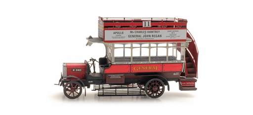 [Artitec 387.462  ] Omnibus de type B H0 1:87 Modèle fini en résine, peint Artitec 387.462  