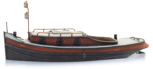 [Artitec 387.529  ] Bateau de choc Ligne de flottaison H0 1:87 Modèle fini en résine, peint Artitec 387.529  