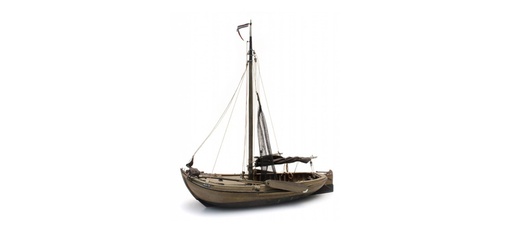 [Artitec 50.105  ] Bateau de pêche Botter H0 1:87 Modèle de bateau kit Résine (PU), non peint Artitec 50.105  