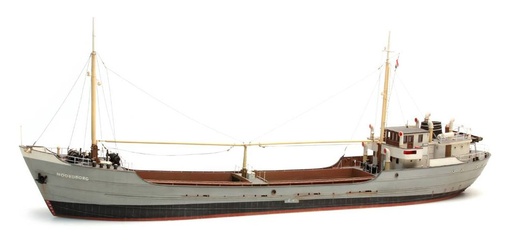 [Artitec 50.130  ] Coaster H0 1:87 Modèle de bateau kit Résine (PU), non peint Artitec 50.130  