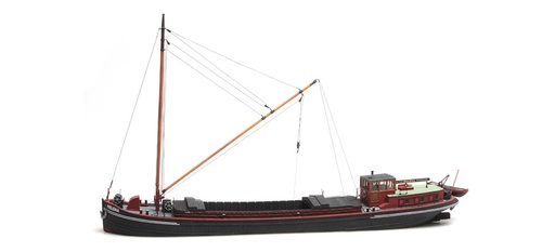 [Artitec 50.138  ] Péniche rhénane Helena 150 tonnes H0 1:87 Kit en résine (PU), non peint Artitec 50.138  