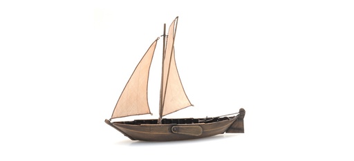 [Artitec 50.140  ] Zeepunter type de navire historique H0 1:87 Modèle de bateau kit Résine (PU), non peint Artitec 50.140  